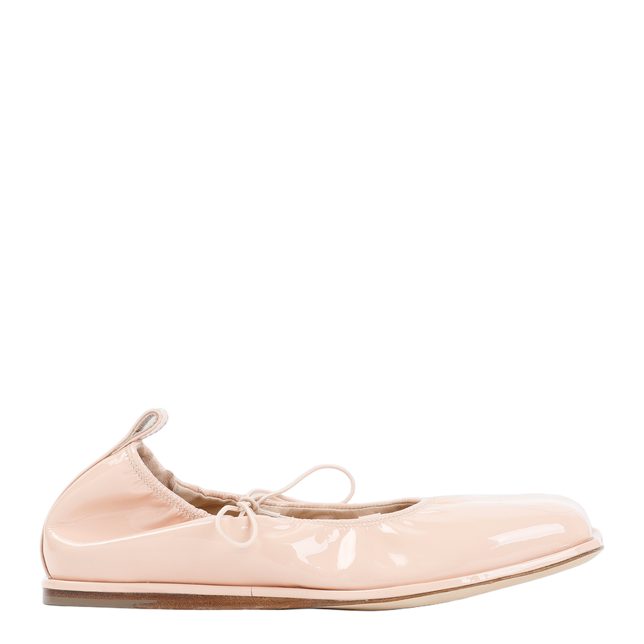 Heart Toe Lace-Up Ballerina - Image 1
