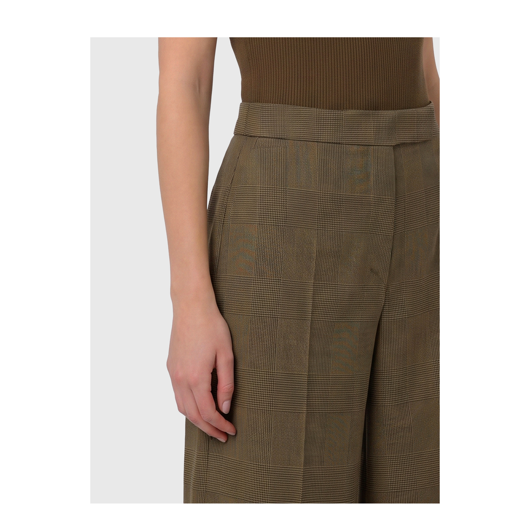 Netto Prince of Wales Wool Trousers - Image 3