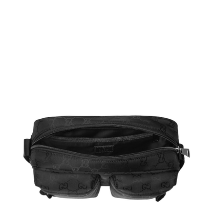 Nexus Small Crossbody Bag in Black GG Nylon - Image 4