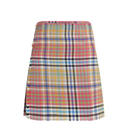 Heather Check Mini Kilt - Image 1