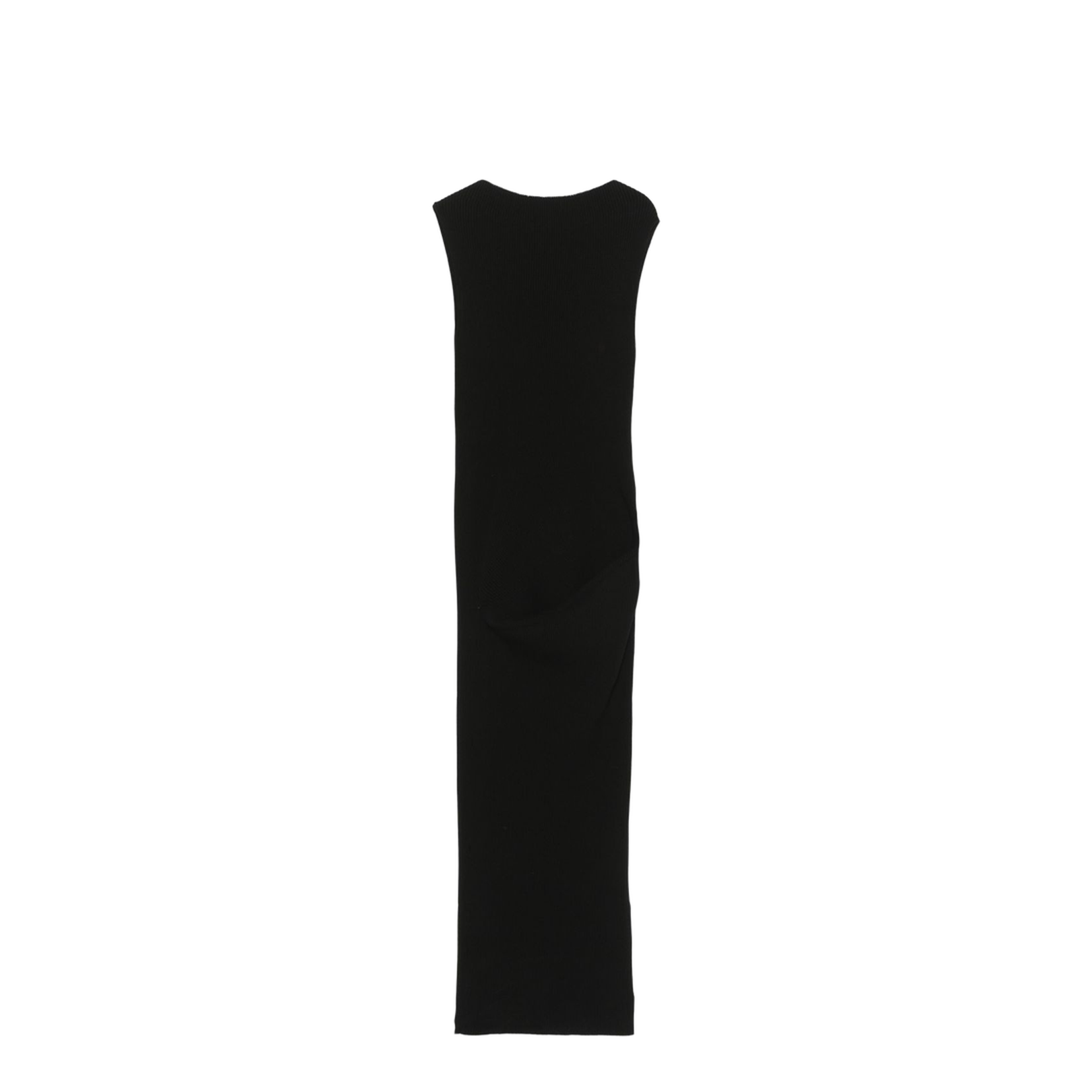 Knitted Long Dress Black - Image 1