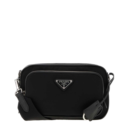 Re-Nylon Mini Nylon Shoulder Bag - Black - Image 1