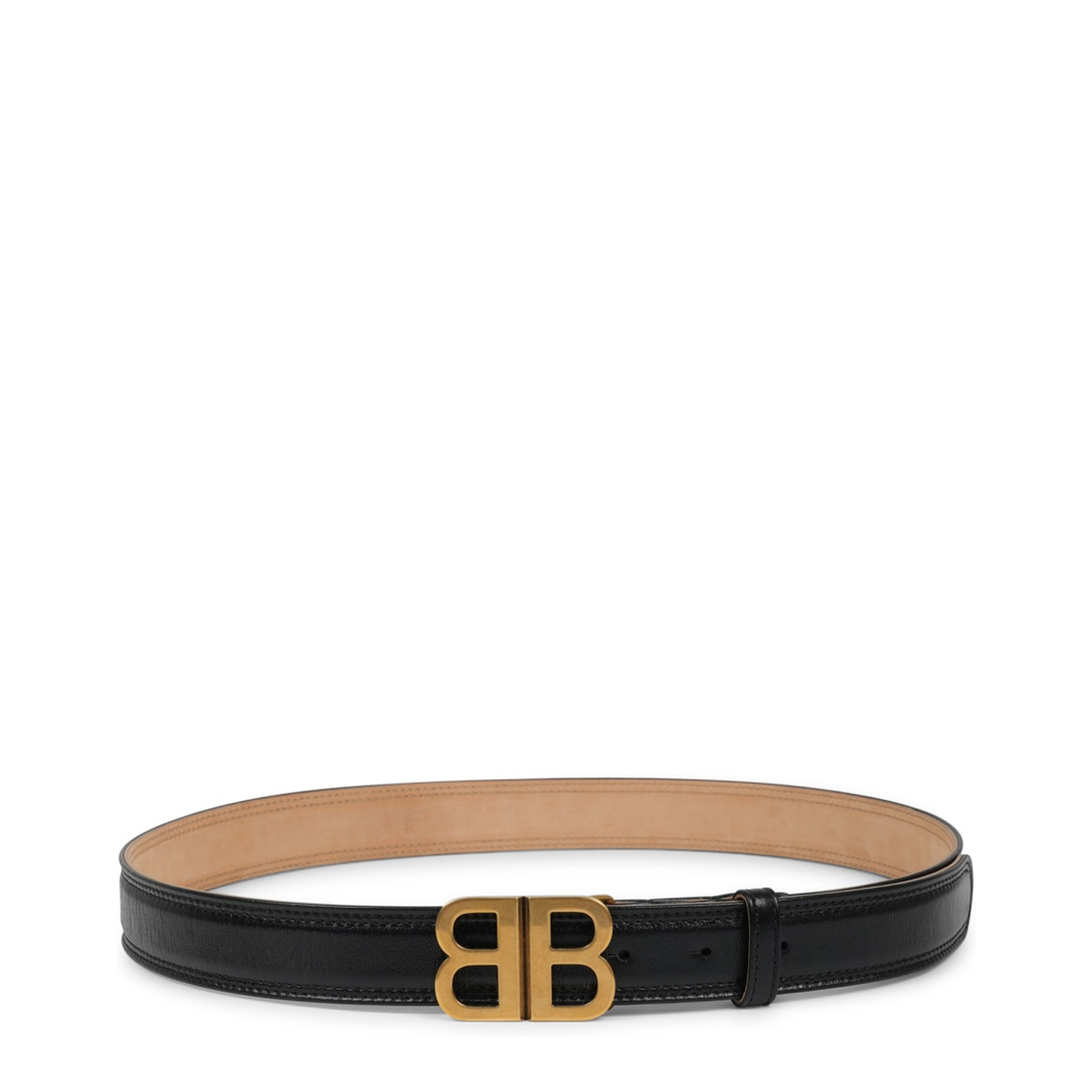 Belt with Logo Buckle - Image 1