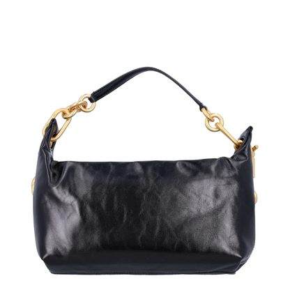 Sync Medium Shoulder Bag Calfskin Black - Image 4