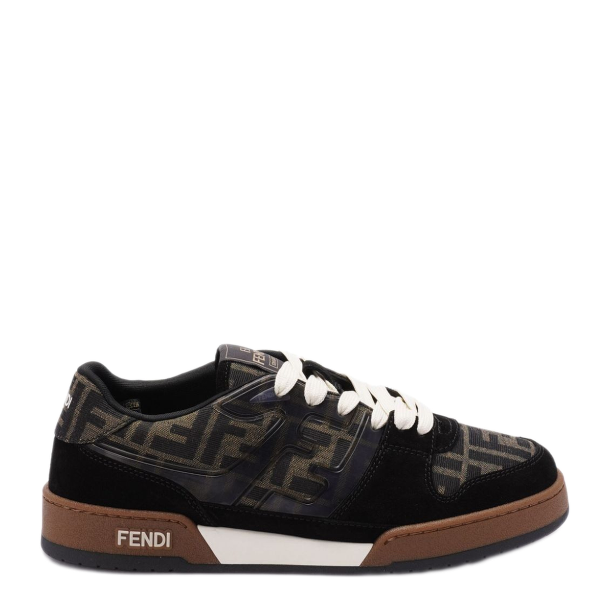 Match Sneaker in Black/Tabacco FF Jacquard - Image 1