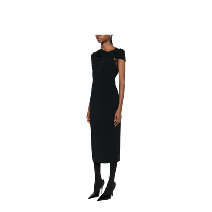 Draped Midi Dress - Image 2