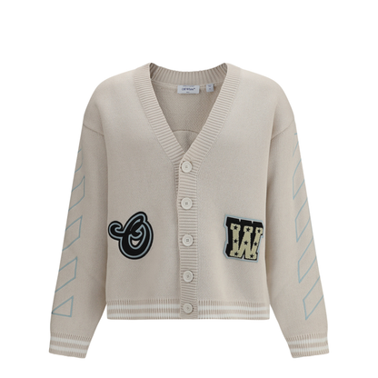 Cardigan with patches - Image 1