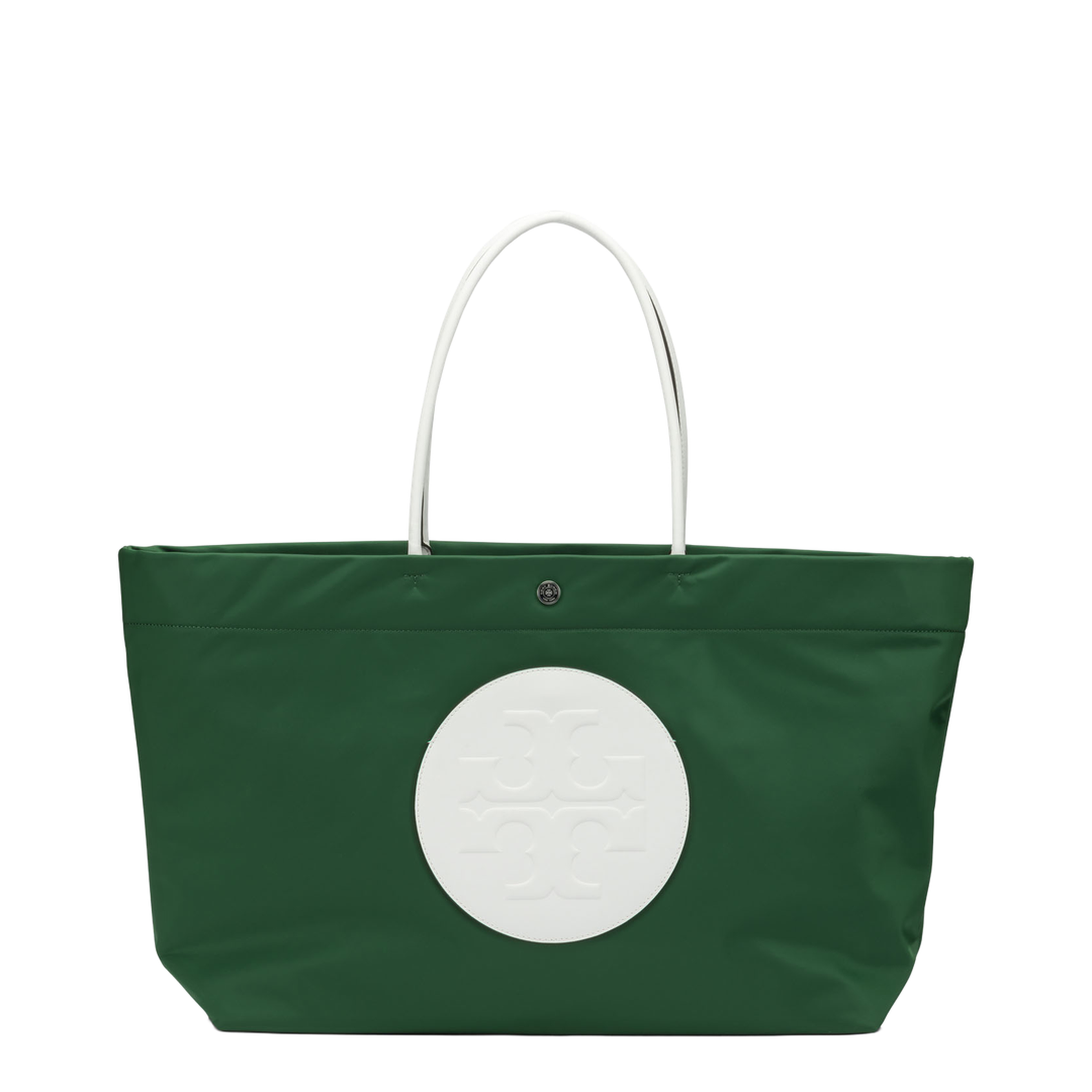Ella Twist Nylon Tote - Basil - Image 1
