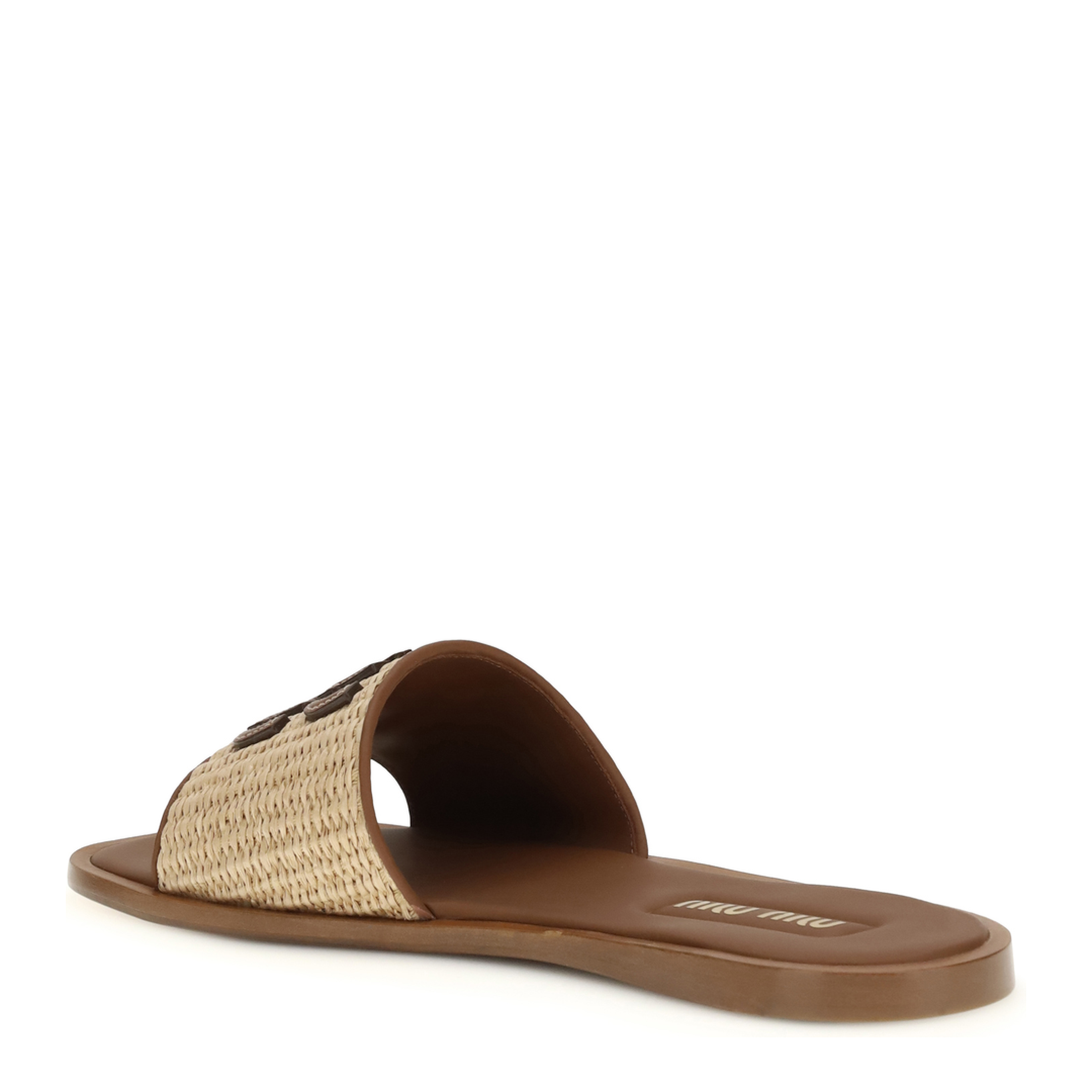 Raffia Slippers Sandals - Image 3