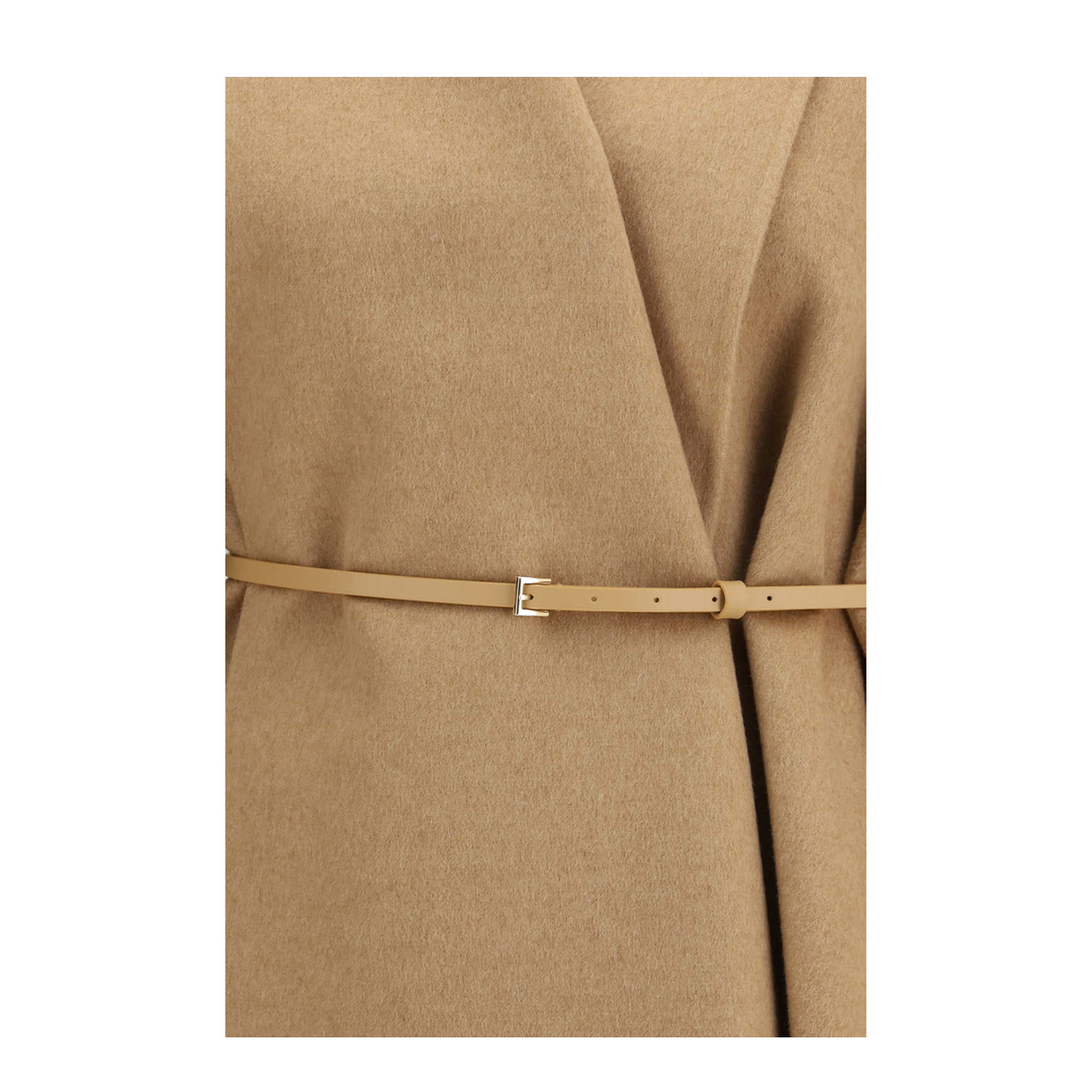 Camel Cardigan Coat - Image 3