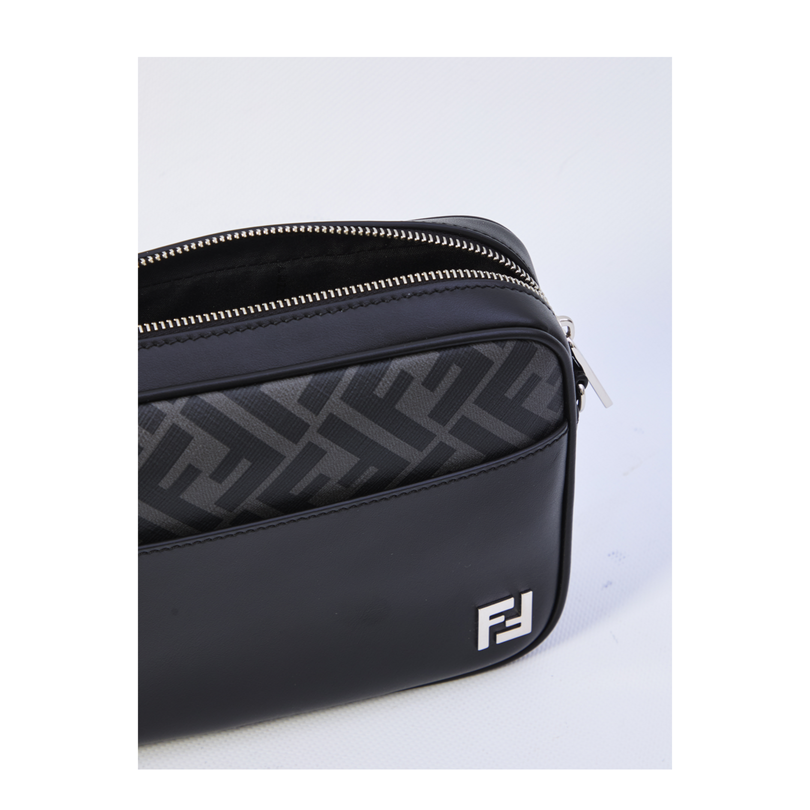FF Leather Camera Bags - Black - Image 4