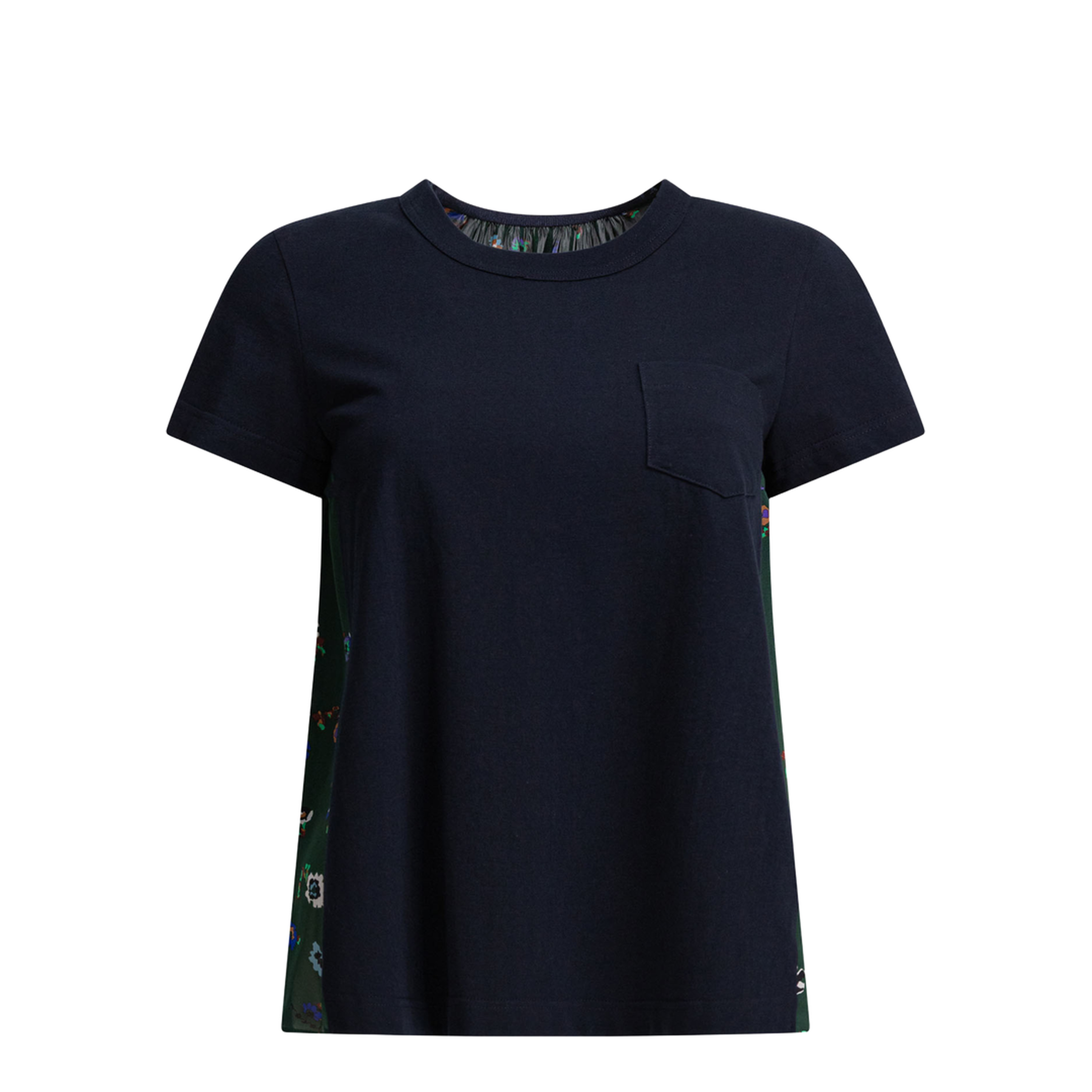 Floral Crewneck T-Shirt - Image 1
