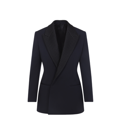 Intrecciato Collar Tuxedo Jacket - Image 2