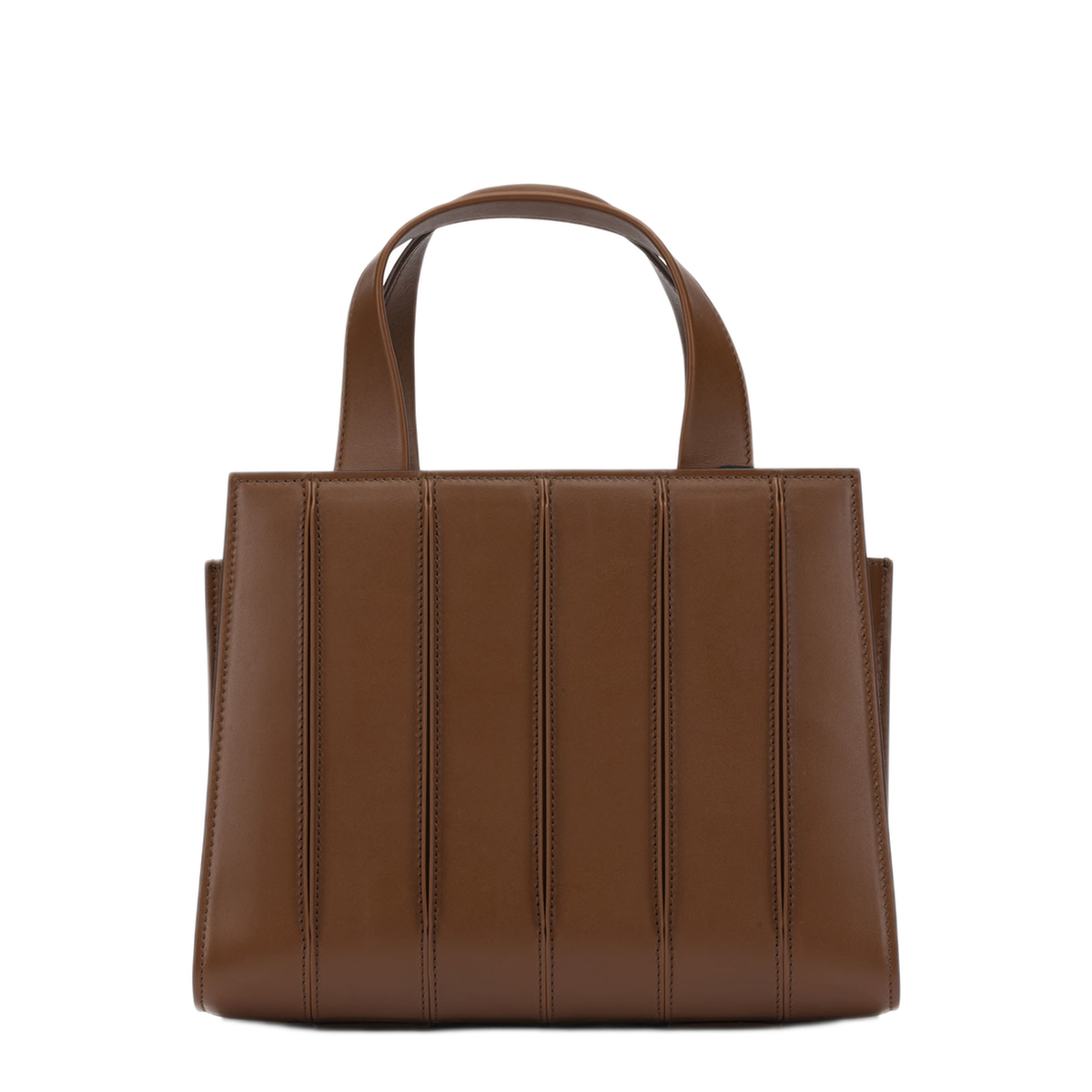 Whitney Medium Calfskin Handbag - Dark Brown - Image 1