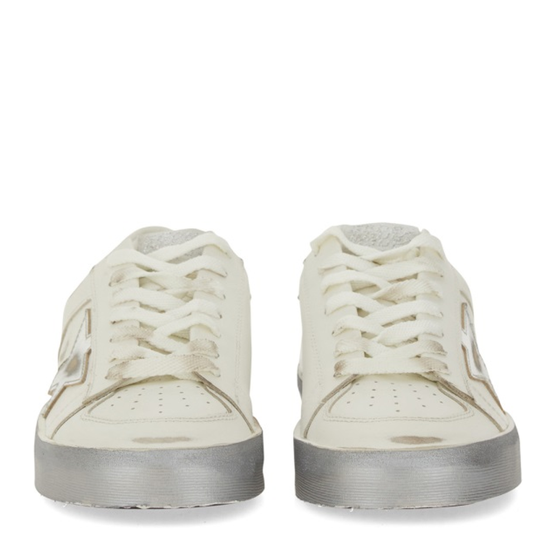 Stardan Leather Upper Laminated Sneakers, Brand - Image 7