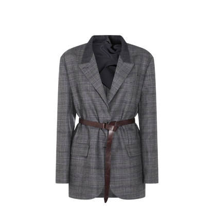 Prince of Wales Patterned Blazer - Image 1