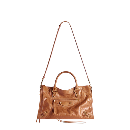 City Medium Bag in Arena Leather - Image 4
