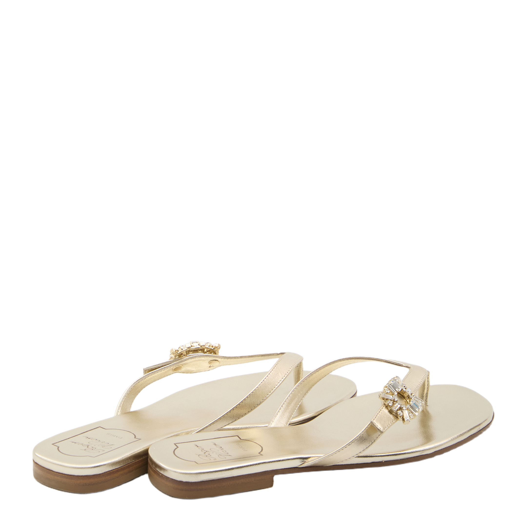 Crystal Slider Sandals - Image 3