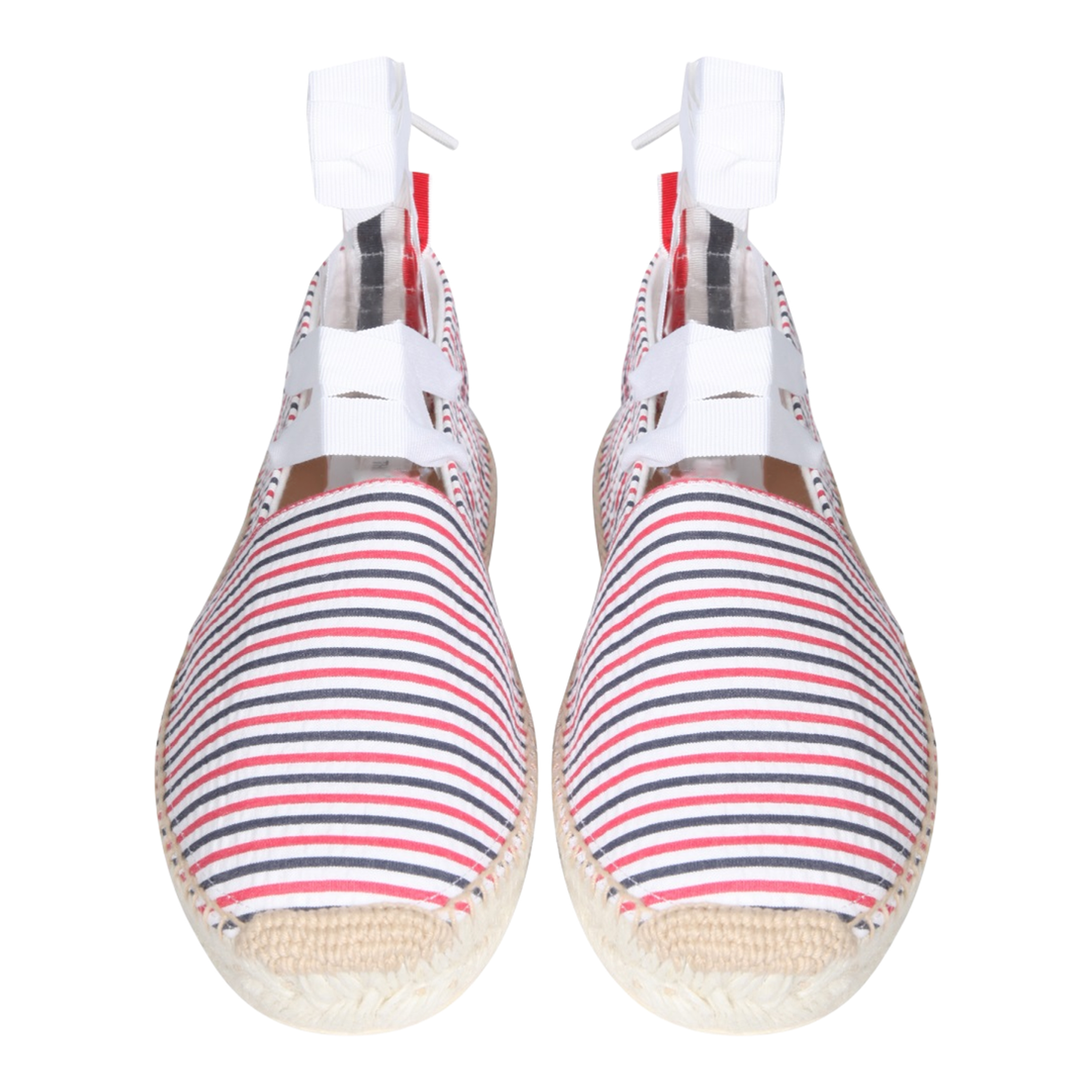 Seersucker Cotton Espadrilles - Image 2
