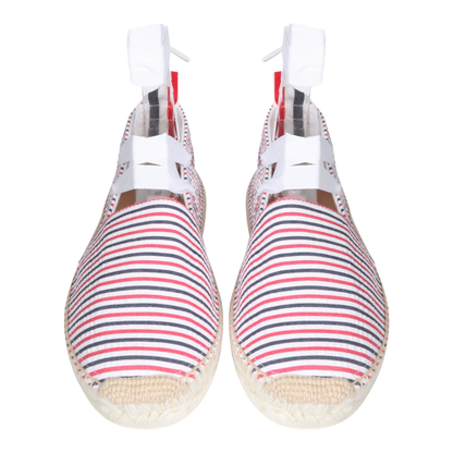 Seersucker Cotton Espadrilles - Image 2