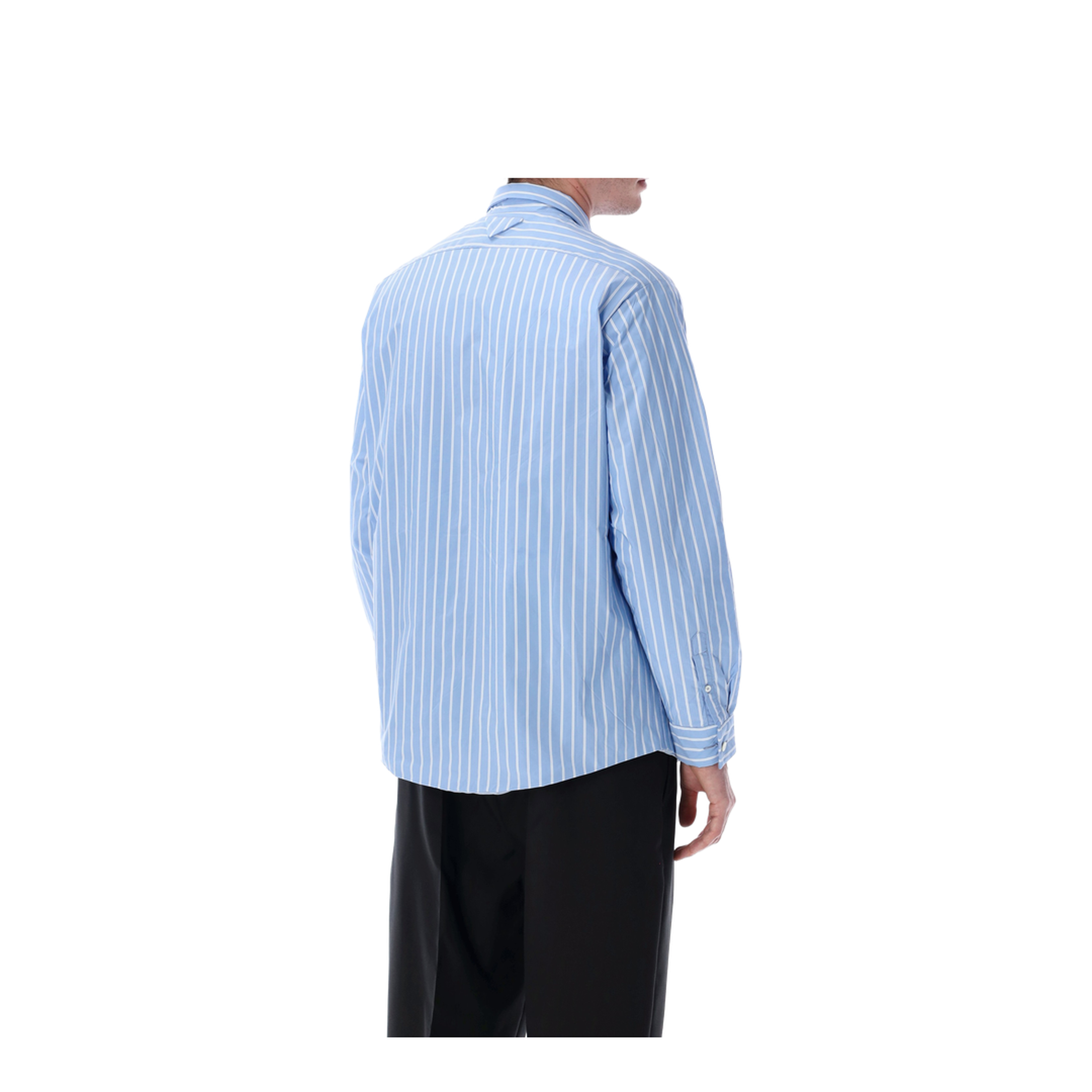 Striped Overshirt Jacket - Image 2