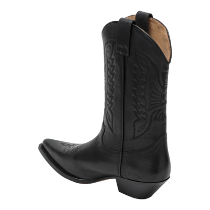 Black Florence Cowboy Boots - Image 2