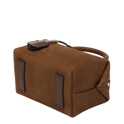 Small Holdall Suede Top Handle - Image 5
