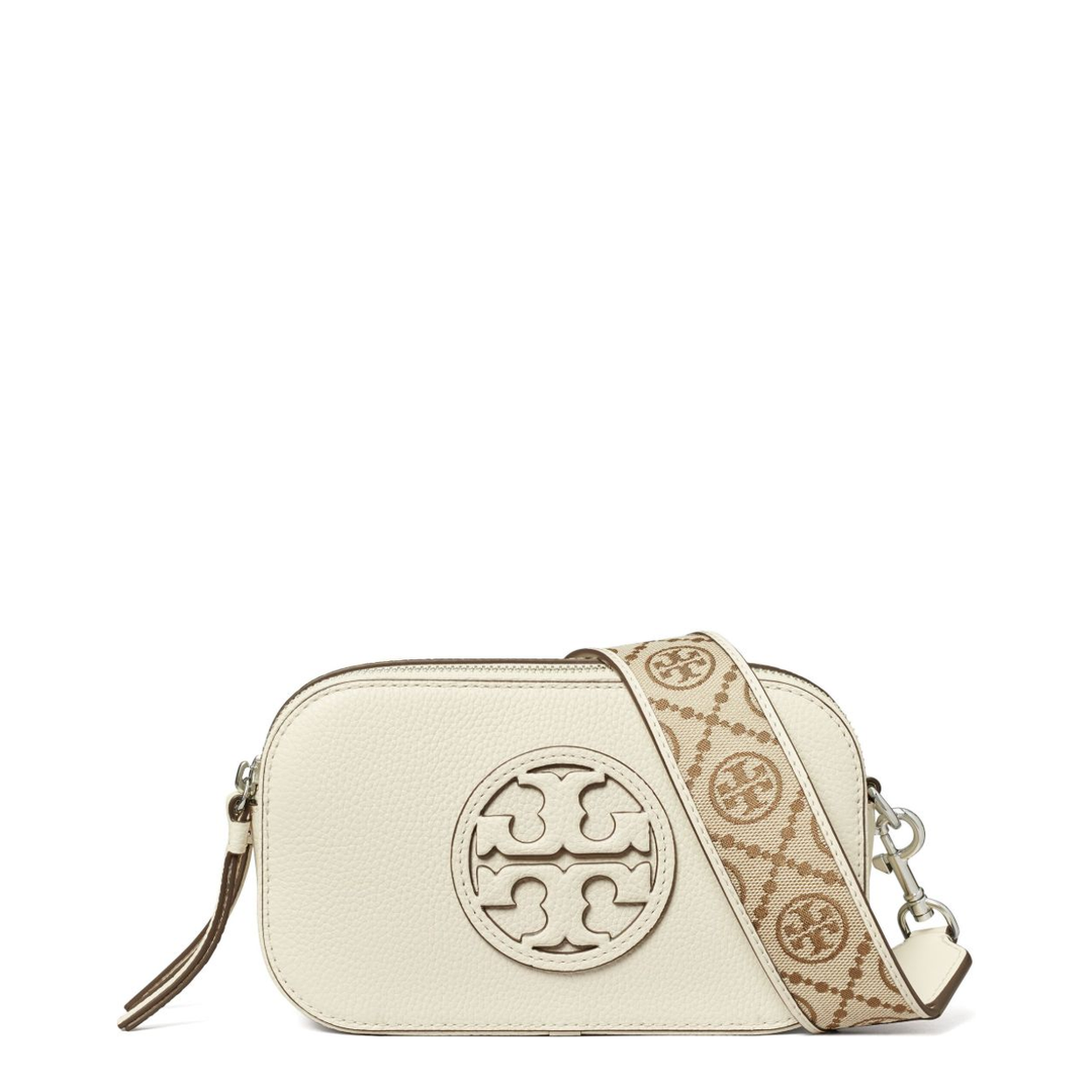 Mini Miller Small Pebbled Leather Crossbody - New Ivory - Image 1