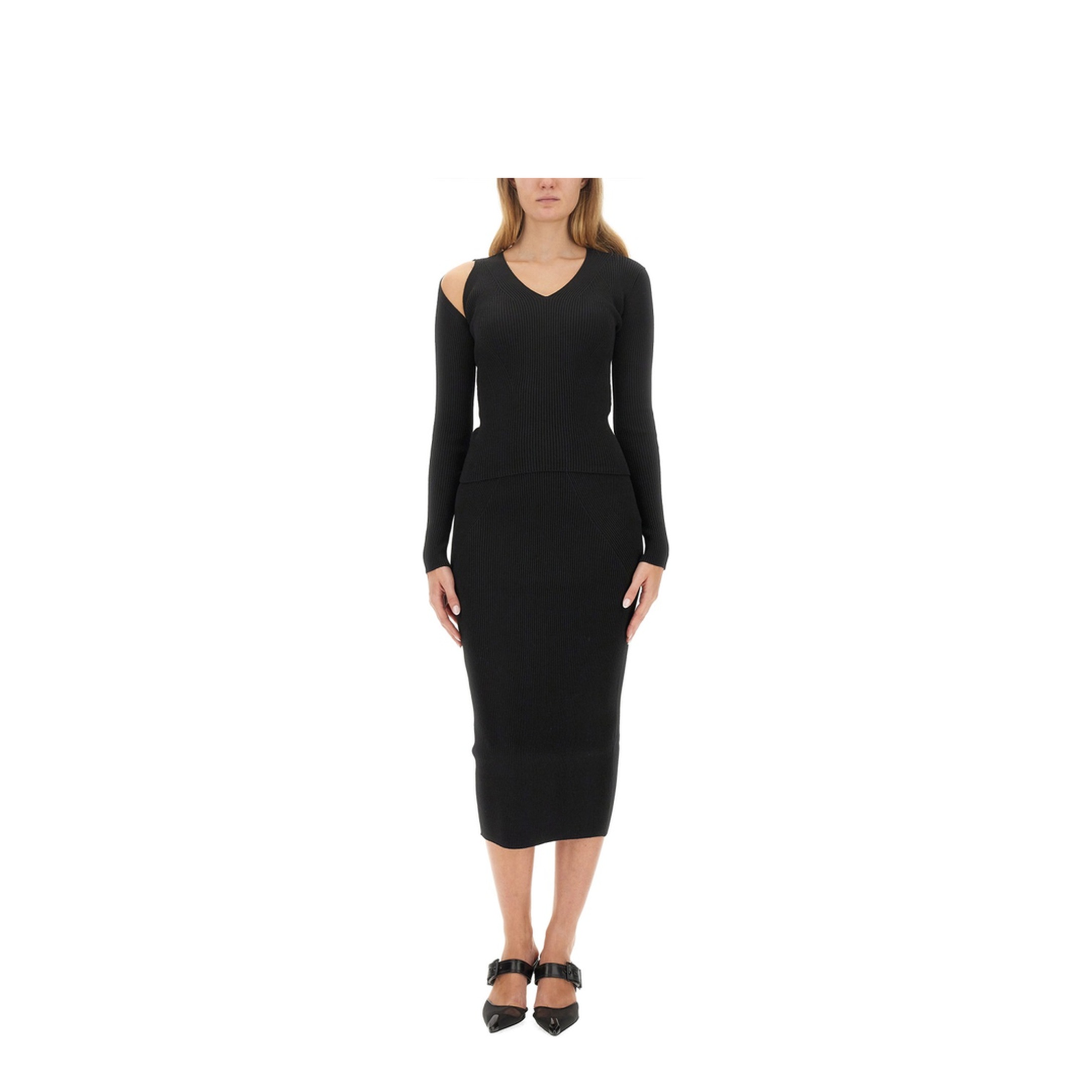 Knit Pencil Skirt - Image 2