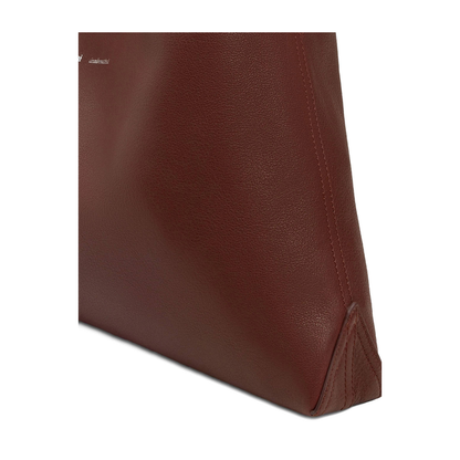 Burgundy Supple Leather Etienne Shoulder Bag - Image 3