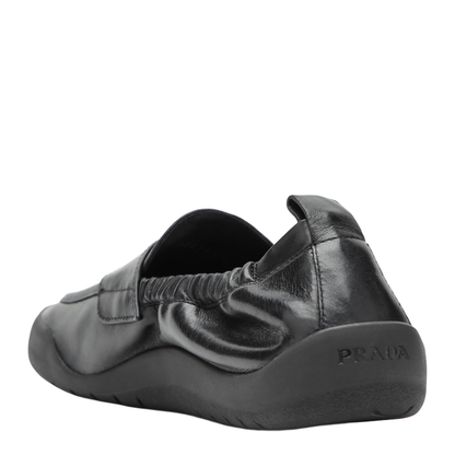 Black Leather Speedrock Loafers - Image 2