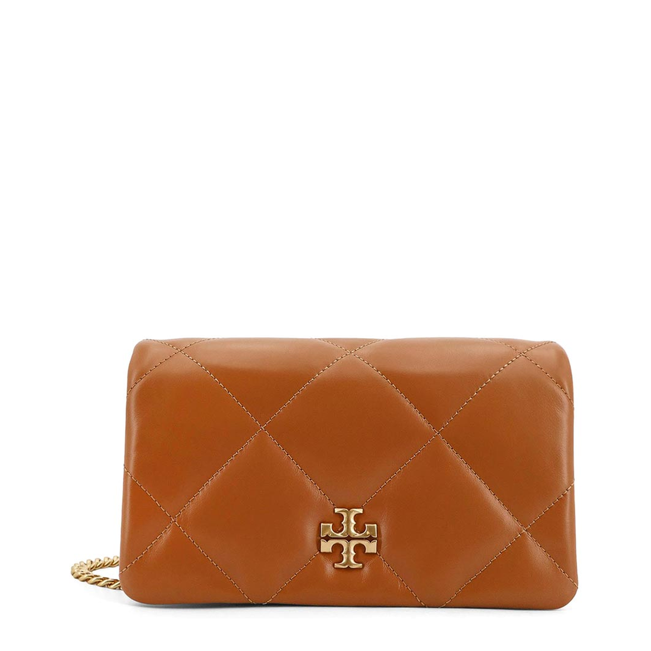 Classic Chestnut Leather Kira Crossbody Bag - Image 5