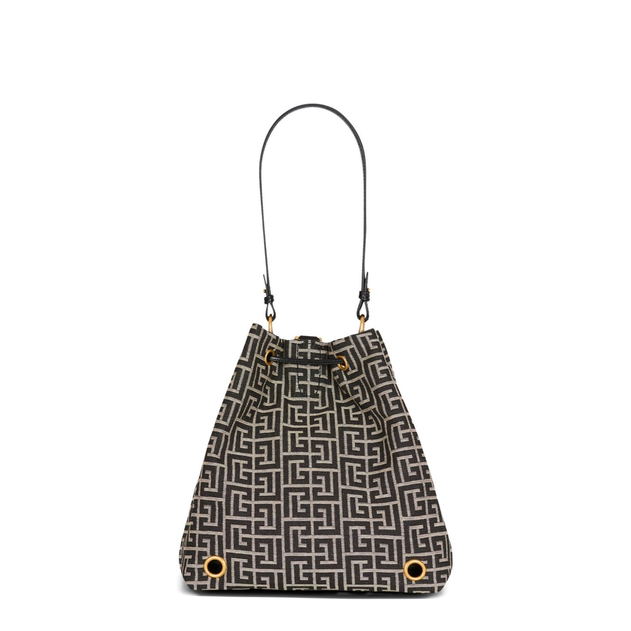 Pulse Monogram Jacquard Backpack - Black - Image 2