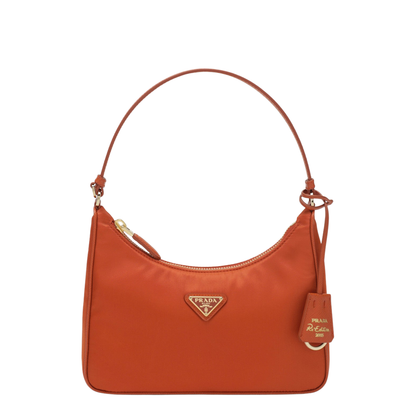 Orange Re-Nylon Re-Edition 2005 Shoulder Bag - Image 1