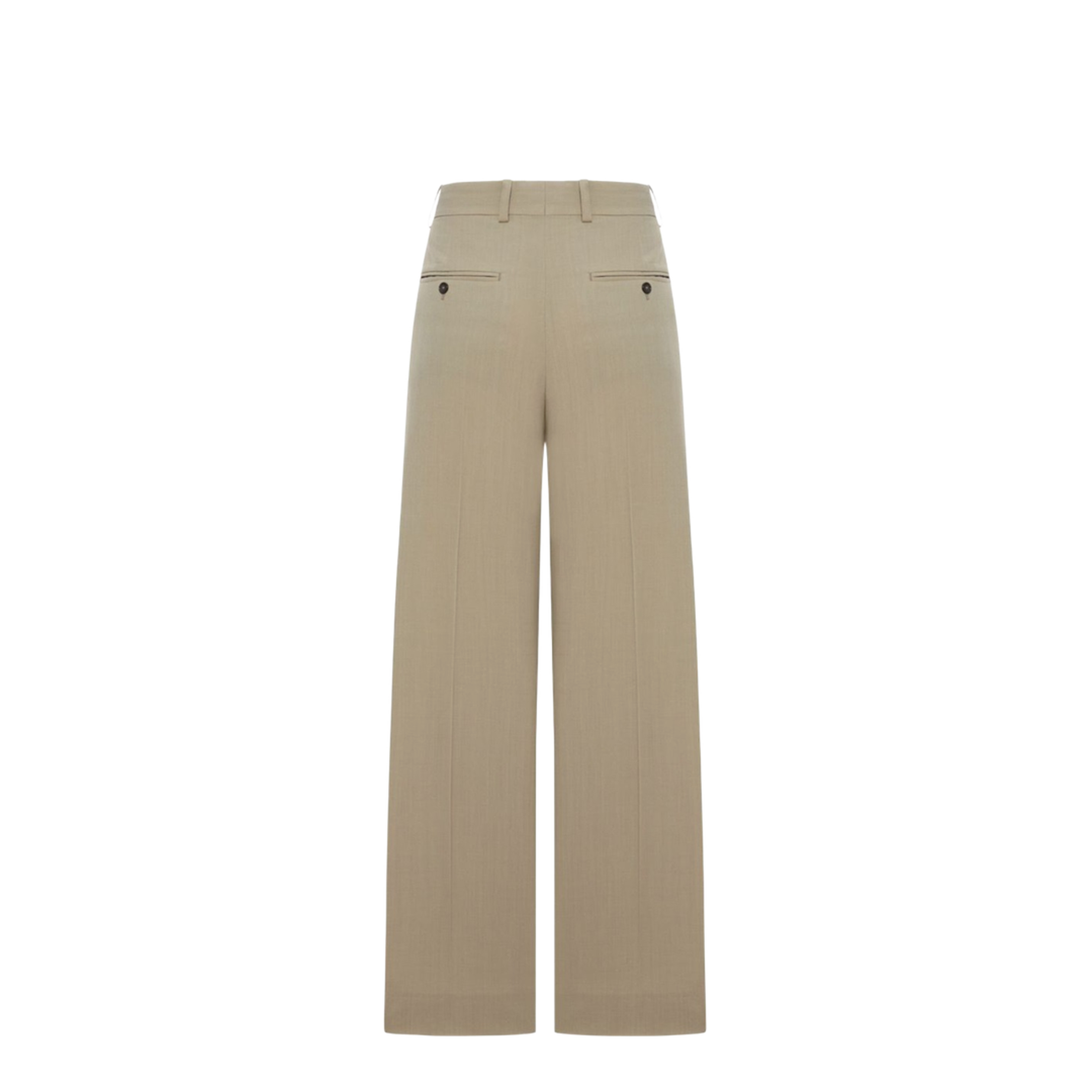 Wool Blend Tailored Pants - Image 2