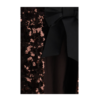 Sequin Top with Bow Back - Image 3
