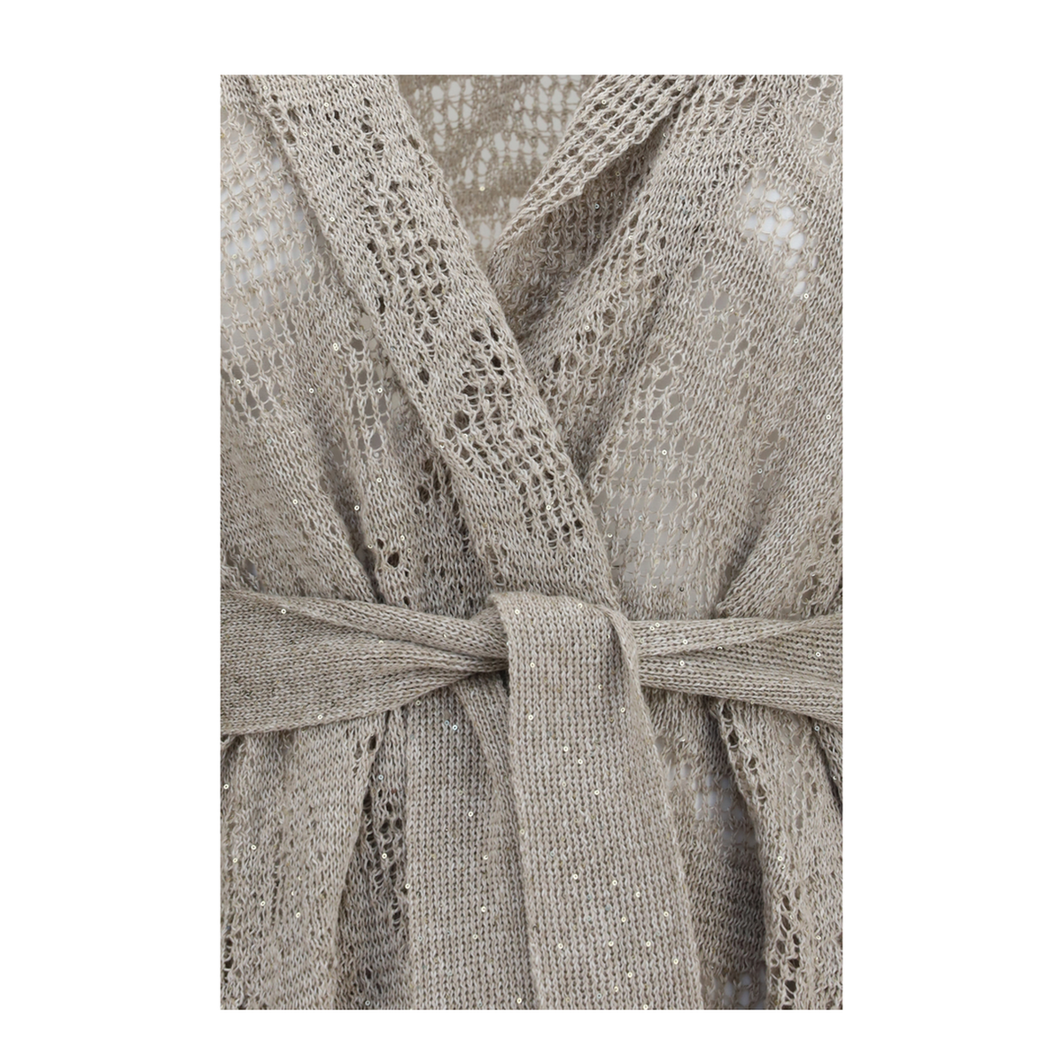 Cotton And Linen Cardigan - Image 3