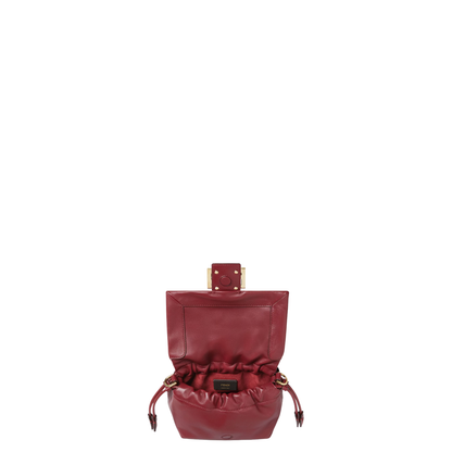 Women's Handbag Leather Red - Image 3