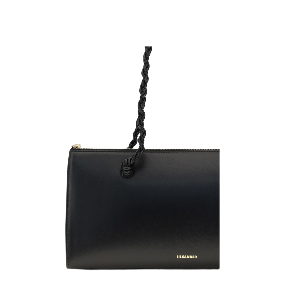 Calf Leather Shoulder Bag - Black - Image 4