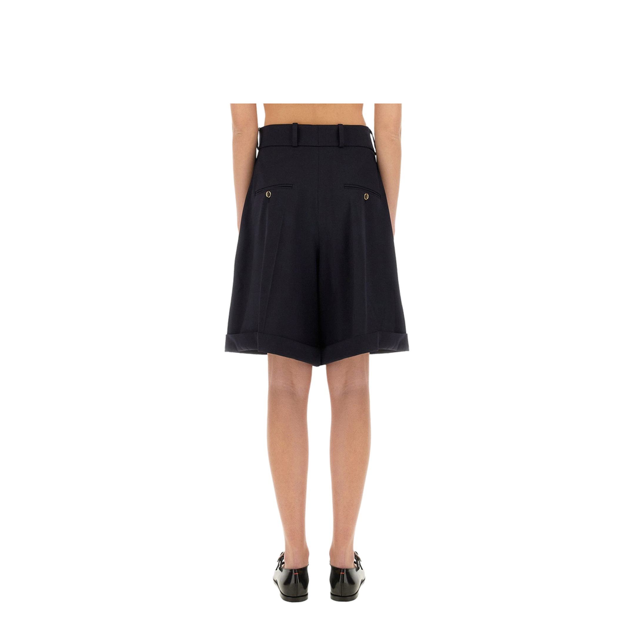 Wool Bermuda Shorts - Image 3