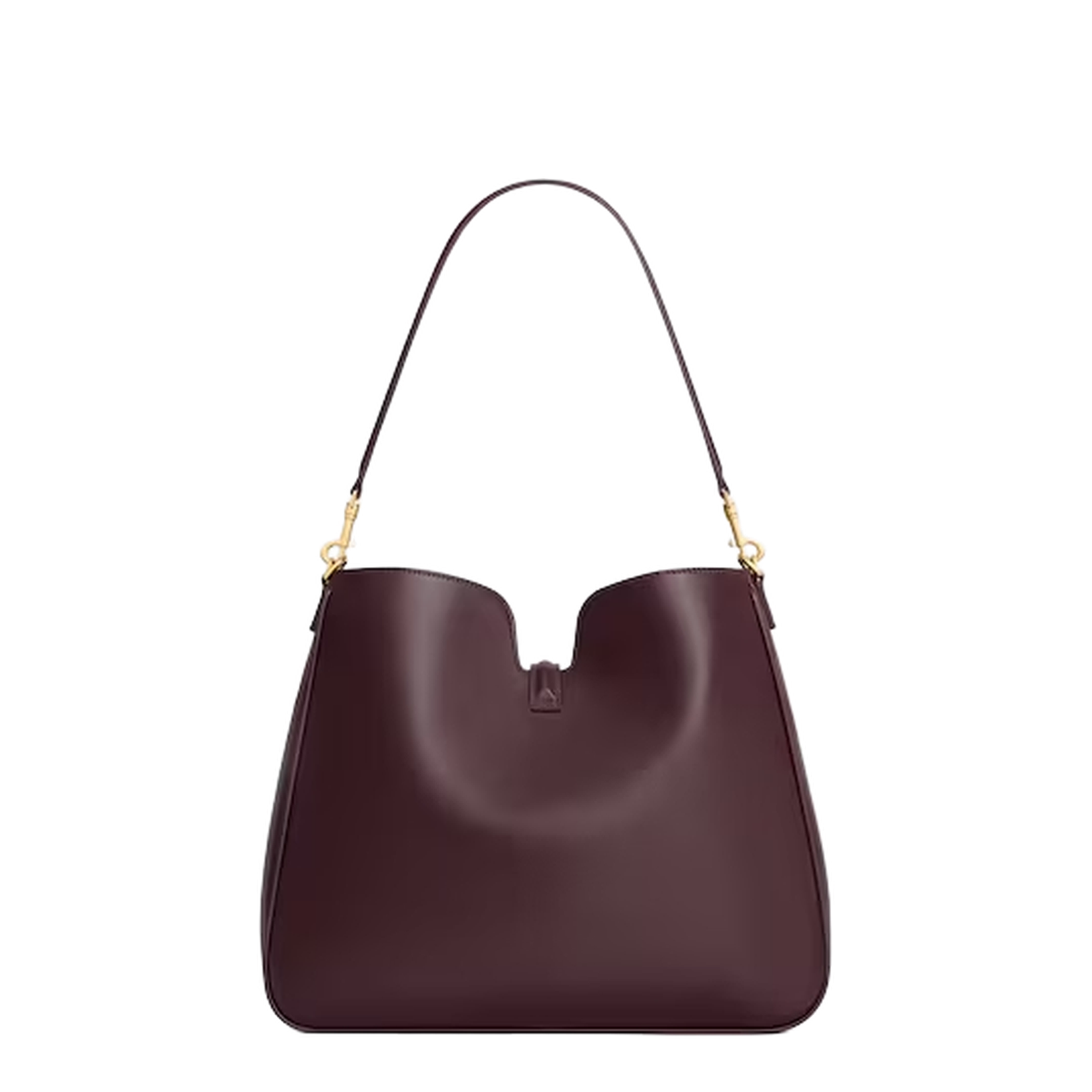 Medium Camille 16 Soft Bag in Smooth Calfskin Deep Burgundy - Image 3