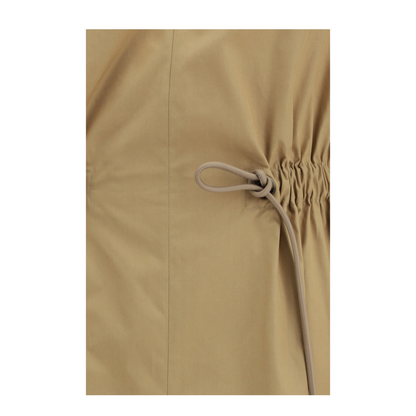 Pedaggi Midi Dress in Cotton Poplin - Image 3