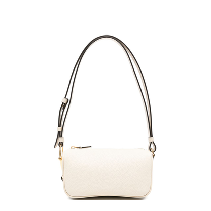 Half Horsebit Mini Soft Grain Leather Bag - Ivory - Image 1