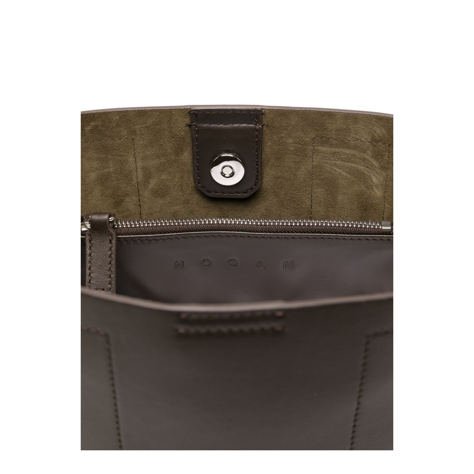 Hocket Small Leather Hobo Bag - Image 5