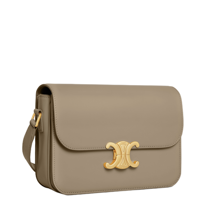 Triomphe Classique Shoulder Bag Taupe - Image 2