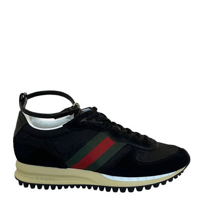 Re-Motion Sneaker in Black Suede - Image 1