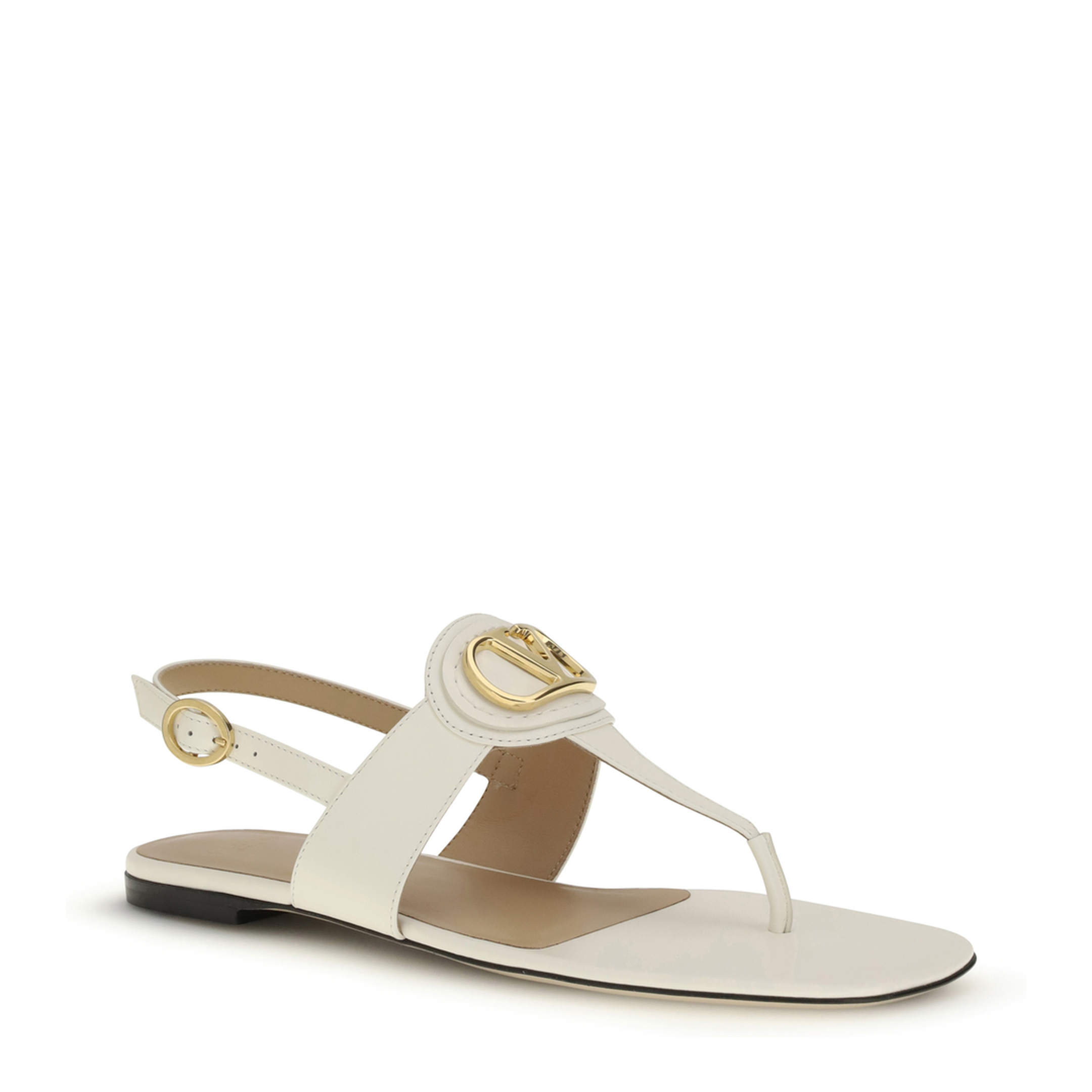 Leather Thong Sandals - Image 2