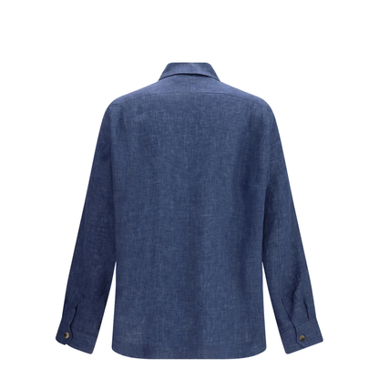 Easy Fit Linen Shirt - Image 2