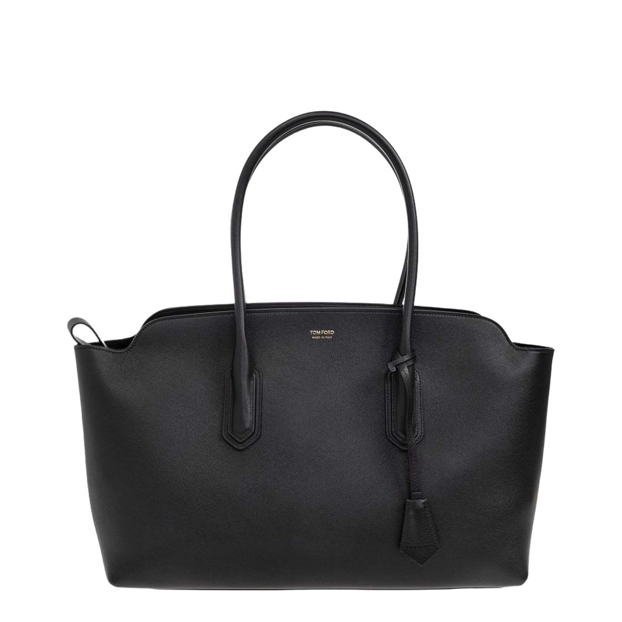 Large Leather Shopping Bag - Image 1
