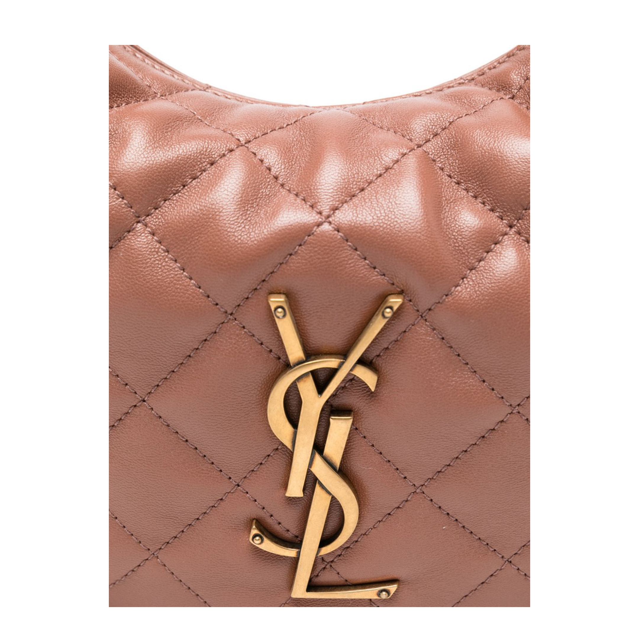 Icarino Quilted Nappa Handbag - Hortensia - Image 3